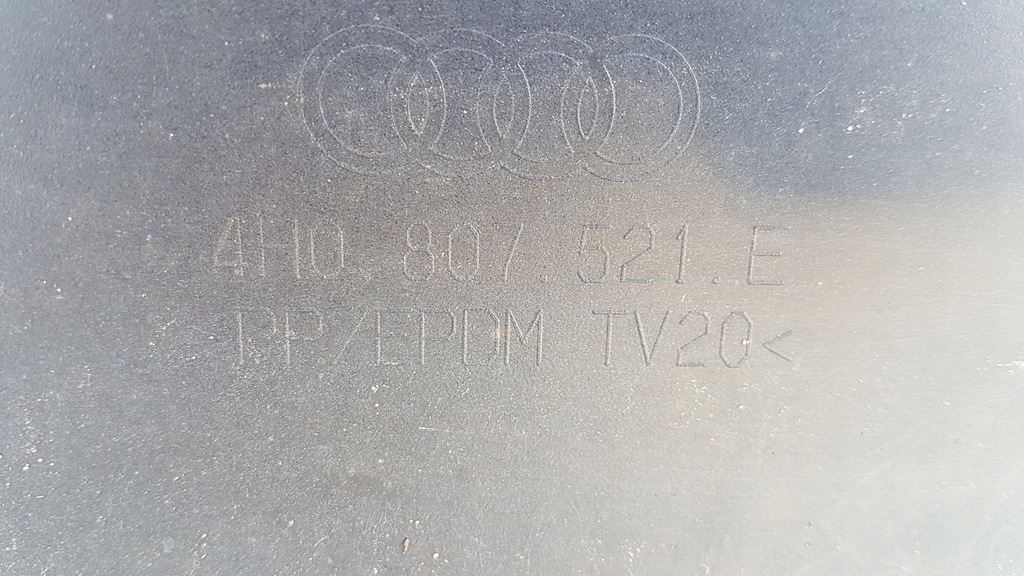 фото №11, Спойлер бампера задня audi a8 s8 d4 lift 4h0