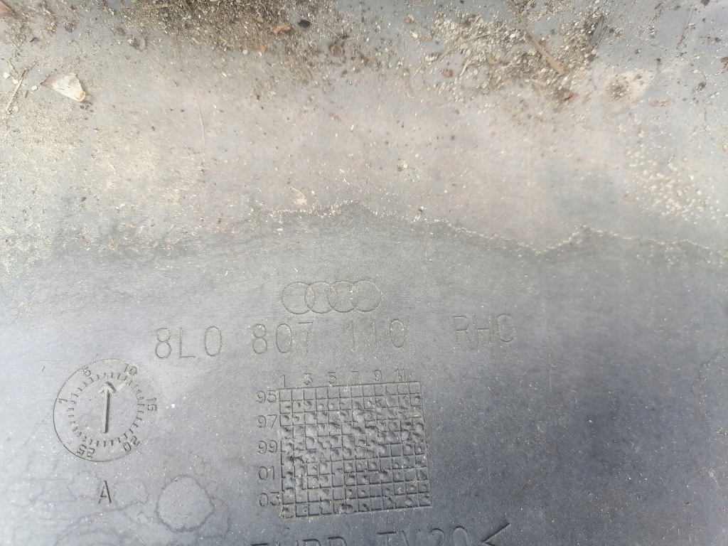 Спойлер бампера перед audi a3 8l0 96-99 8l0807110 Недорого