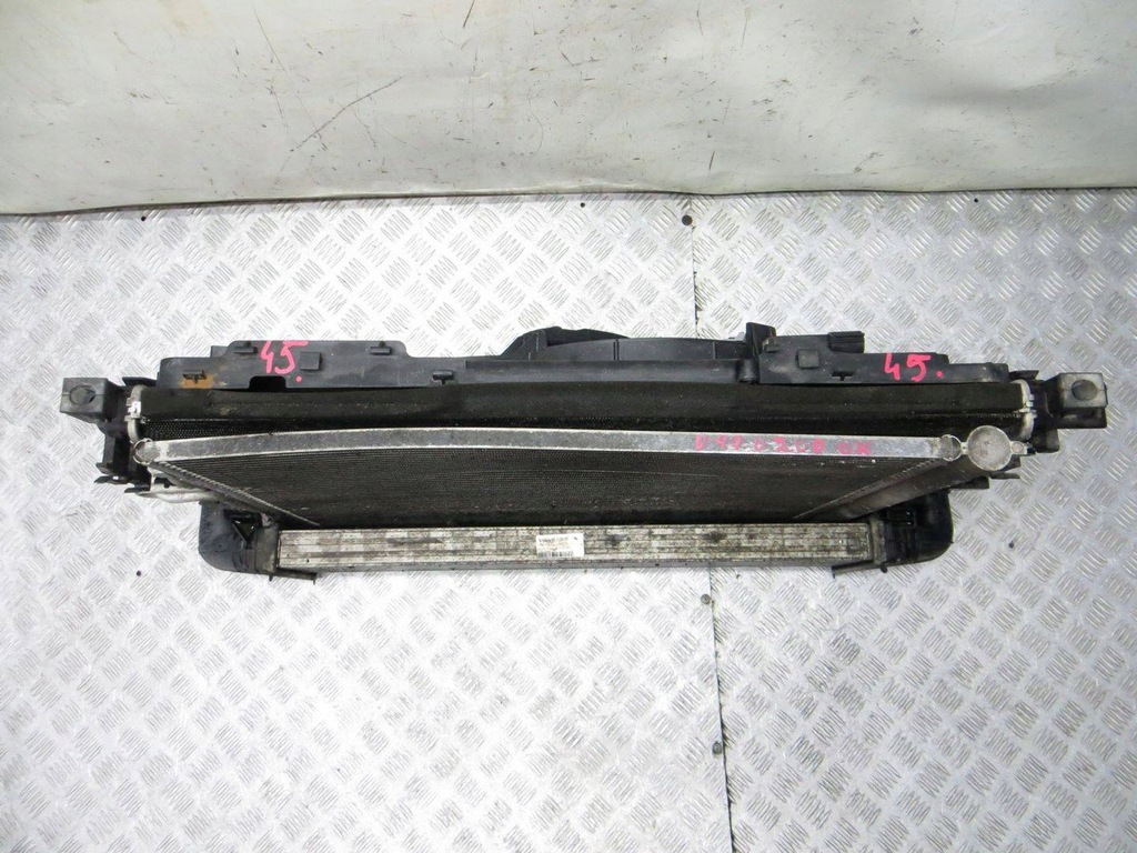 фото №7, Volvo v40 ii 2.0d вентилятор радиатора радиатор kpl