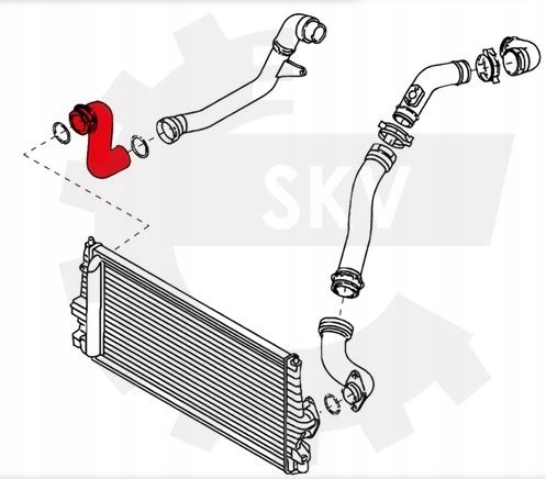 фото №3, Шланг турбіни seat vw 1.9 tdi 7m3145737