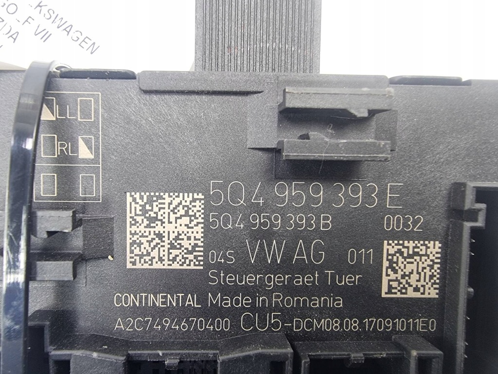 фото №4, Модуль двері 5q4959393e volkswagen golf vii