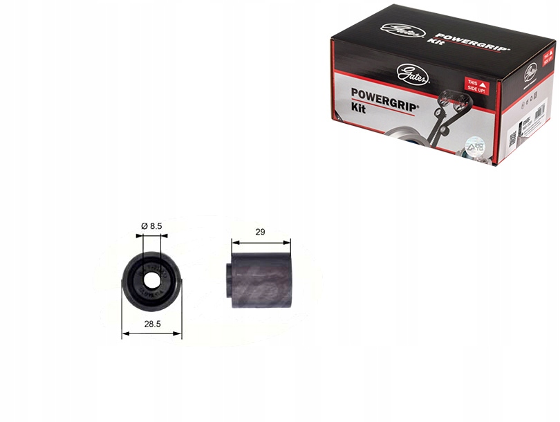 фото №1, Gates t42045 ролик напрямна / напрямна, ремінь розподільного валу