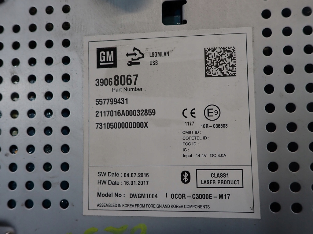 фото №6, Opel corsa e 14- радіо cd aux 39068067 557799431 dwgm1004