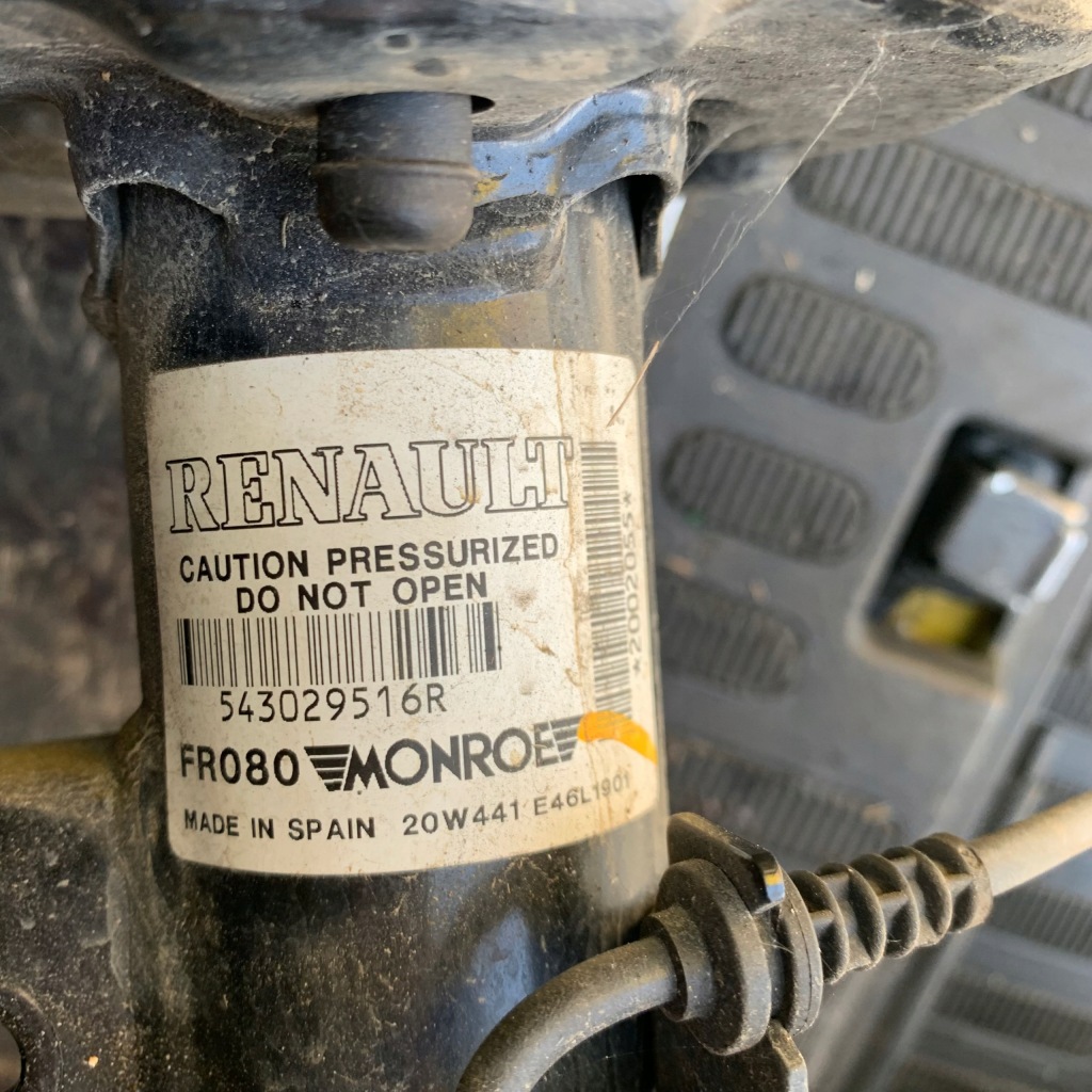 фото №3, Права поворотний кулак амортизатор 543029516r 4 керування renault espace v 2.0 dci