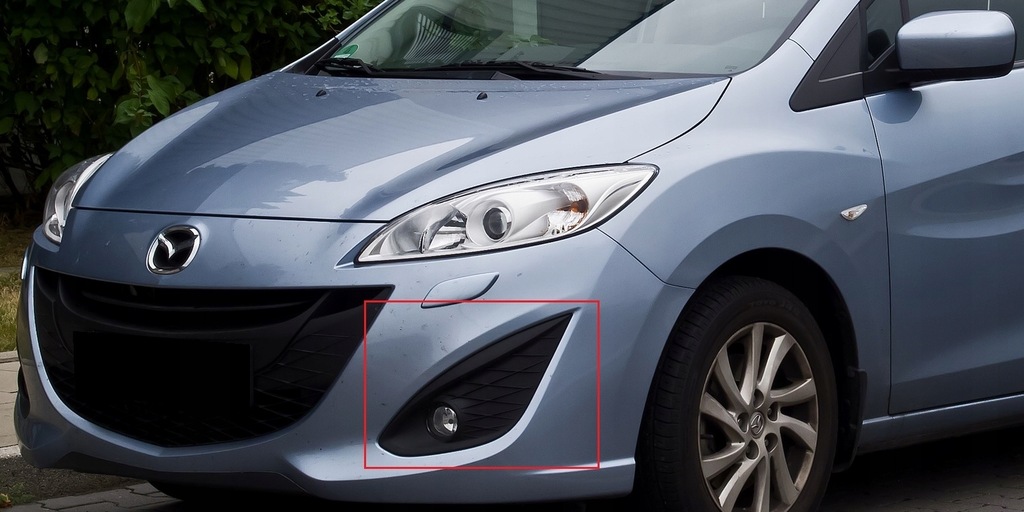 фото №10, Mazda 5 ii 2010-2016 решітка радіатора рамка протитуманної фари ліва оригінальний номер