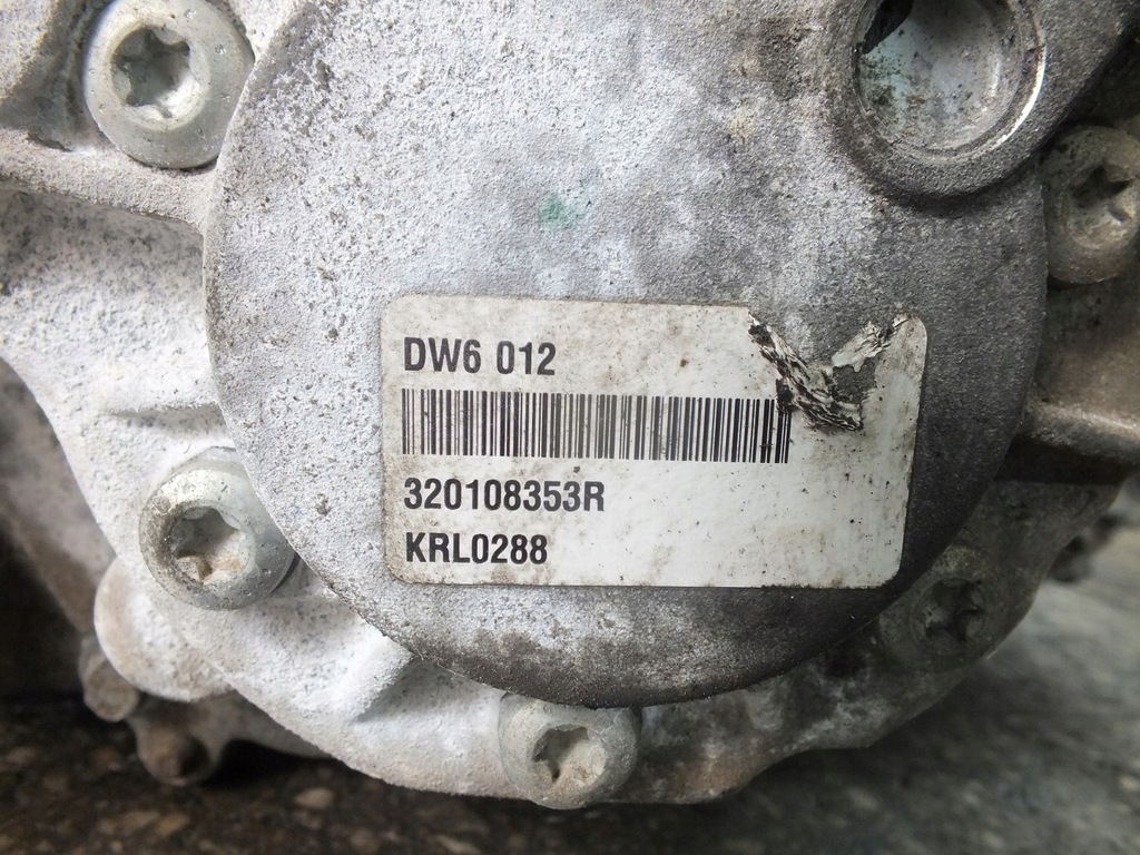 фото №11, Автоматична коробка передач передач ju3r7000pc renault scenic iv 1.7 dci dw60121