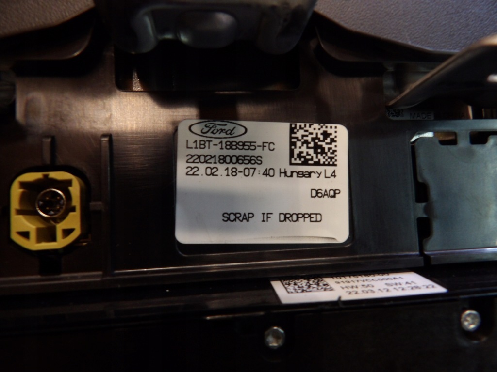 фото №2, Дисплей радіо навігації l1bt18b955fc ford puma mk2