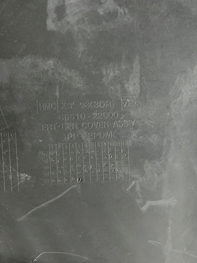 фото №12, Hyundai accent i 1994 - 1999 бампер перед 86510-22600