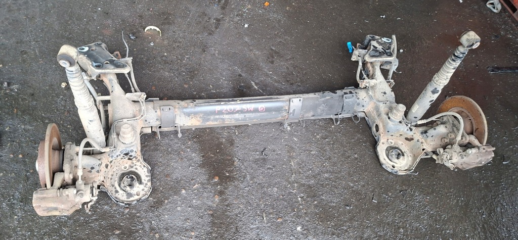 фото №1, Peugeot 207 10r sw kombi балка підвіска oś задня задня