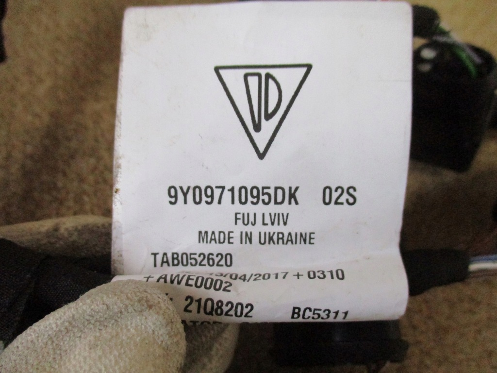 фото №5, Джгут електропроводка pdc porsche cayenne 9y0971095dk