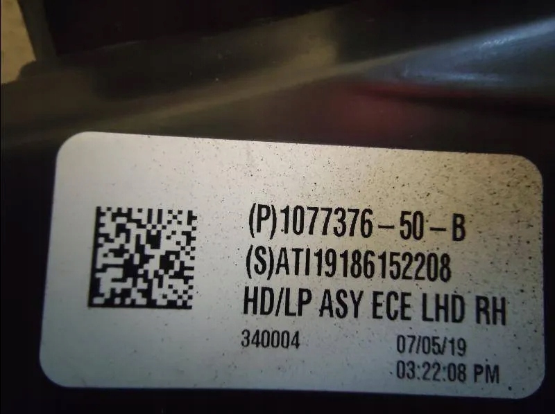 Tesla 3 3 y full led 1077376-50 фара передняя перед правый Оригинал