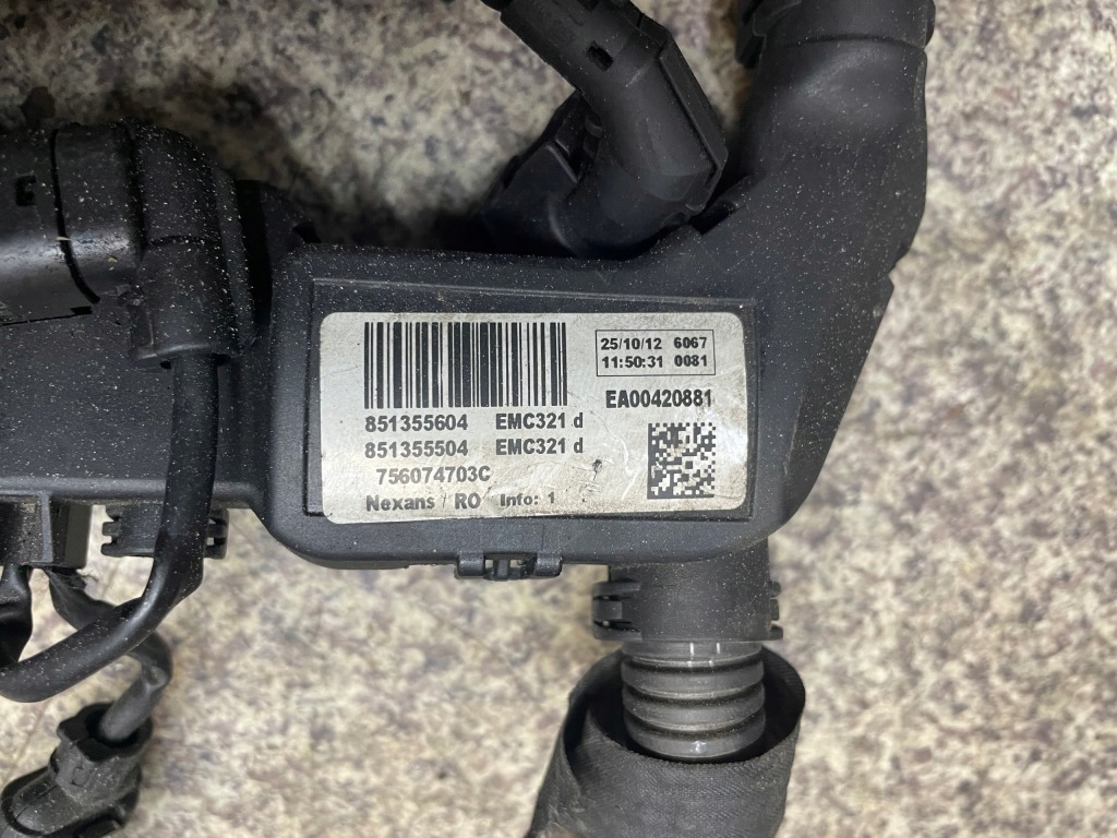 Жгут электропроводка проводка двигателя свеча накаливания bmw f25 x3 3.0d n57 Киев