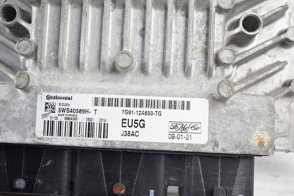 фото №4, Бортовий комп'ютер блок керування двигуна ford 7g91-12a650-tg