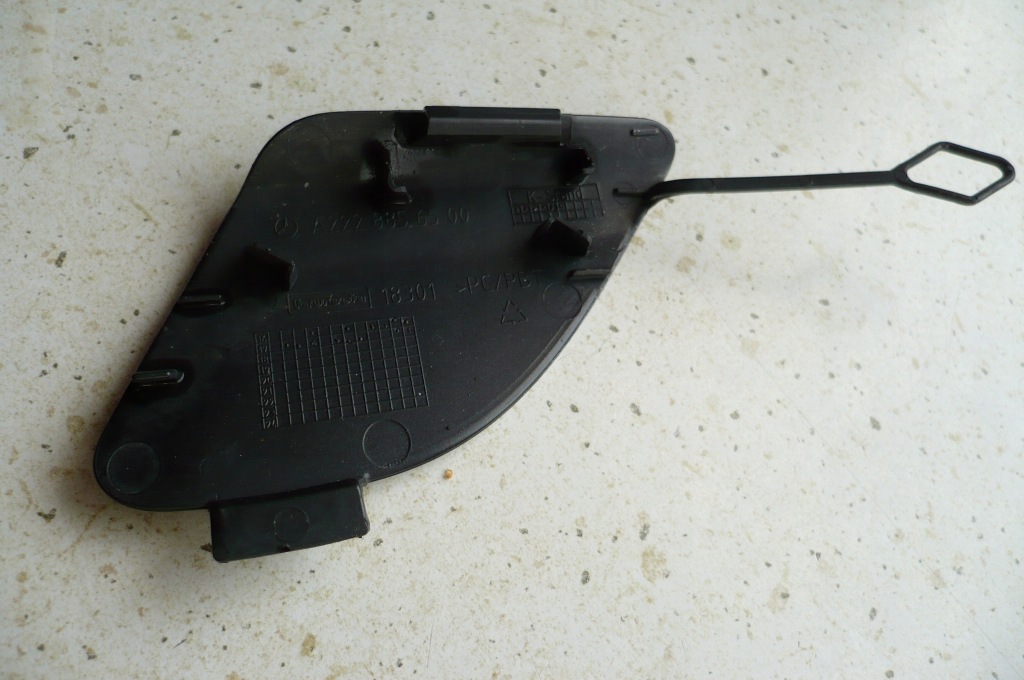 фото №5, Mercedes s-klasa w222 lift amg 17-20r заглушка фаркоп бампер перед