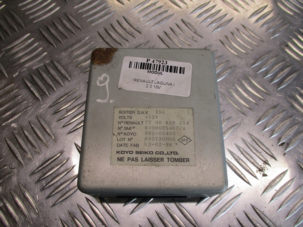 фото №1, Модуль блок управления усилителя renault laguna i 1.8 7700829234