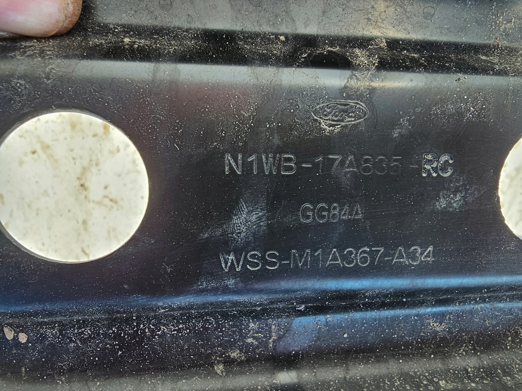 фото №11, Підсилювач бампера ford ranger raptor 19- перед orginał