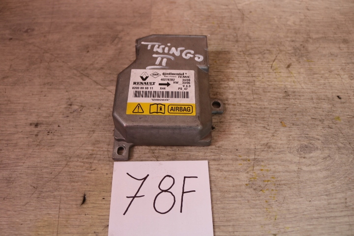 фото №1, Модуль датчик датчик подушок повітряних подушка безпеки renault twingo ii