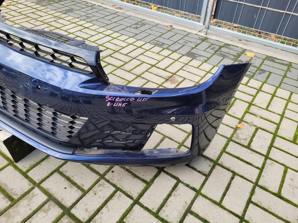 фото №2, Volkswagen scirocco lift r-line - бампер передний