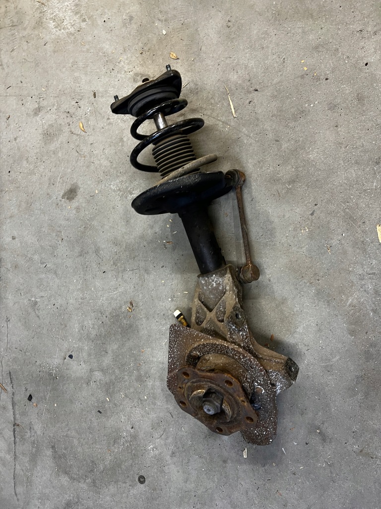 фото №1, Поворотний кулак амортизатор перед лівий porsche carrera 911 996 3.4 2wd rwd