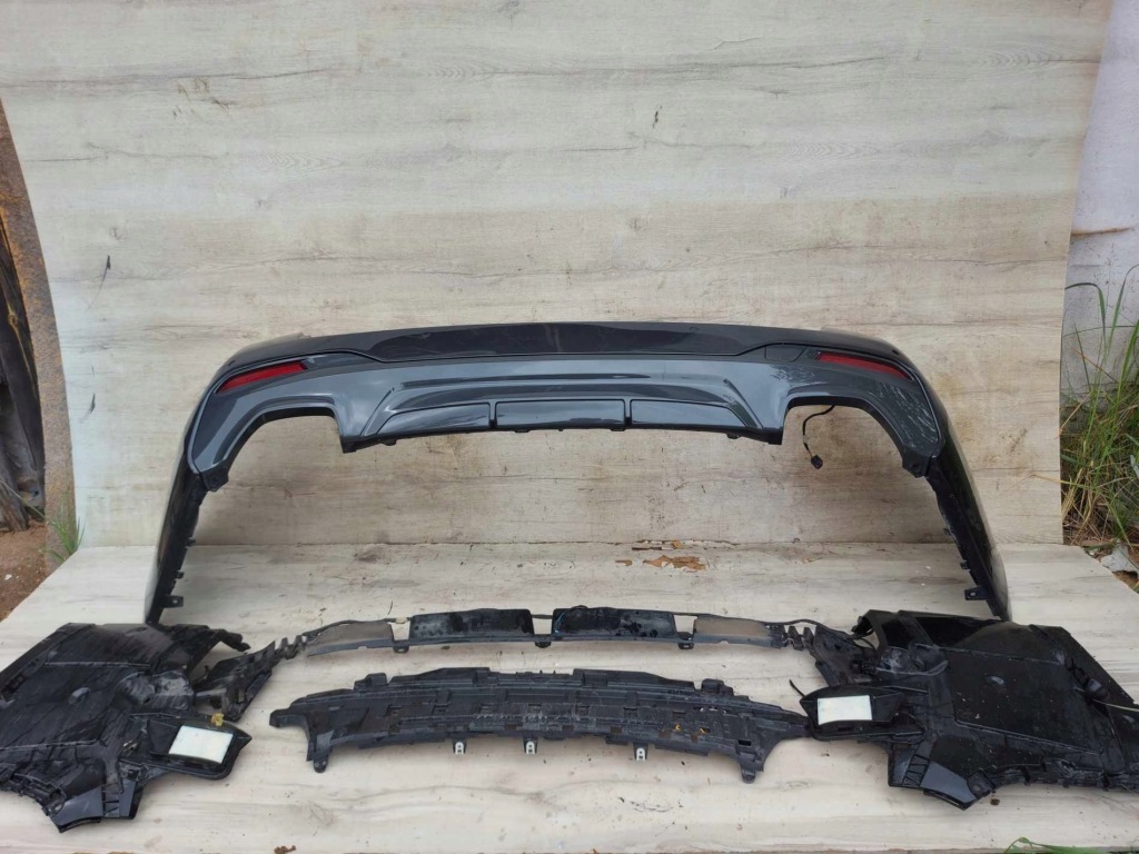 Bmw 5 g31 lci lift m-pakiet задній бампер kompletny задня 6 pdc напрямна Недорого