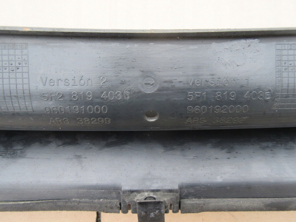 фото №7, Seat leon iii 5f жабо верхній комплект europa