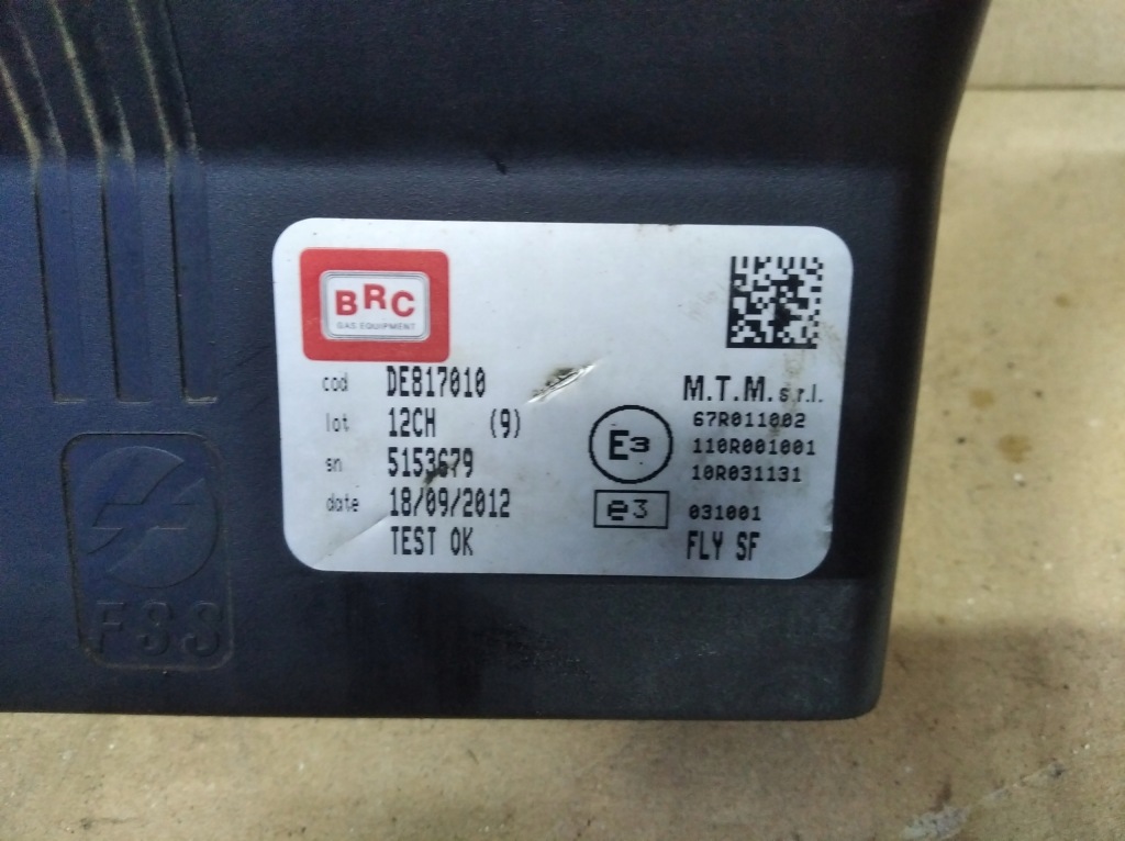 фото №4, Електропроводка газова sekwencja brc