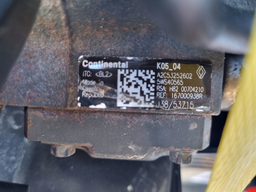 фото №11, Двигатель комплект renault fluence 1.5 dci 110km задокументировано 158tyś k9k837