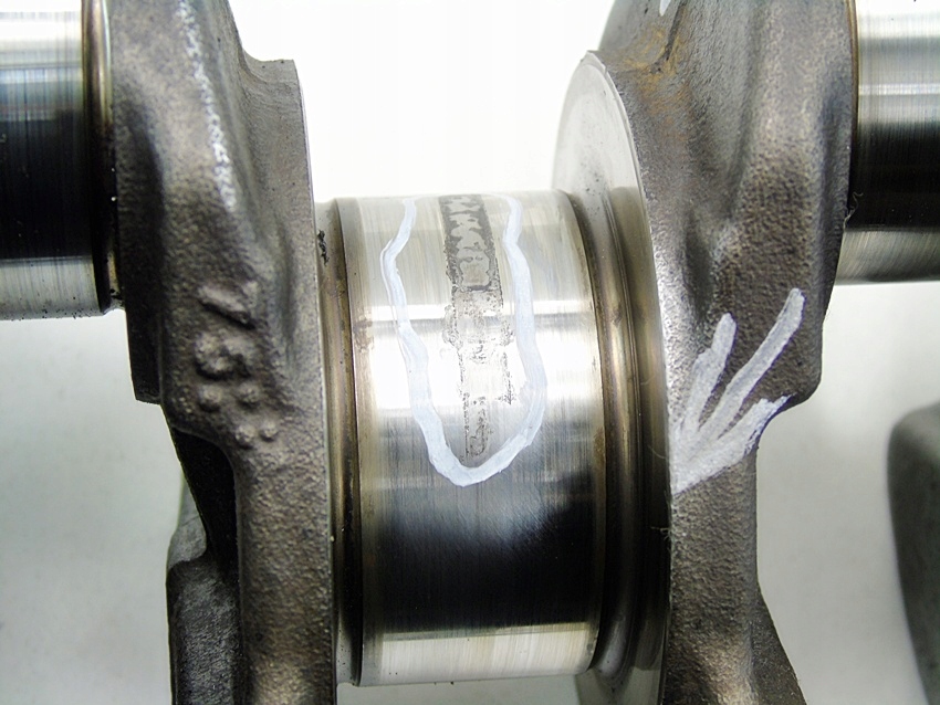 фото №12, Wał коленчатый 1.8 tdci mondeo 4 focus 2 c-max s-max galaxy 4m5q-6303aa