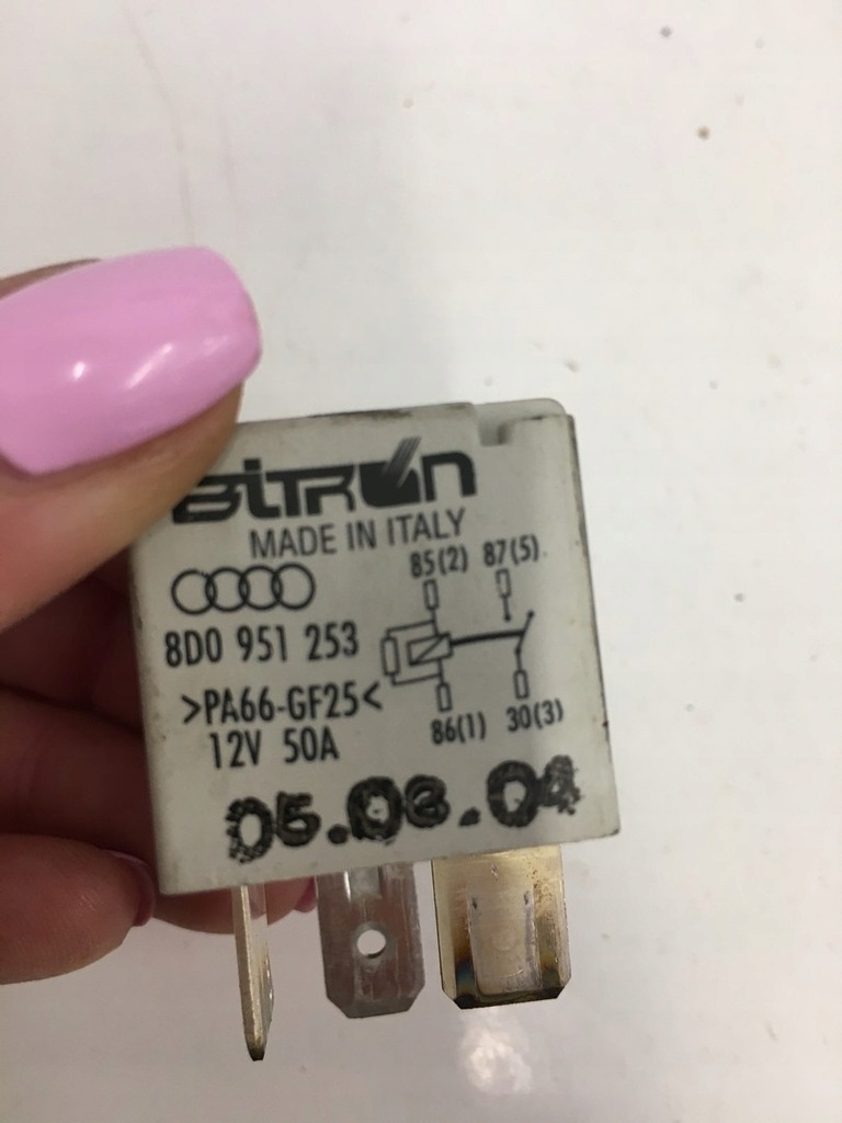 фото №12, Реле volkswagen оригінальний номер 8d0951253a
