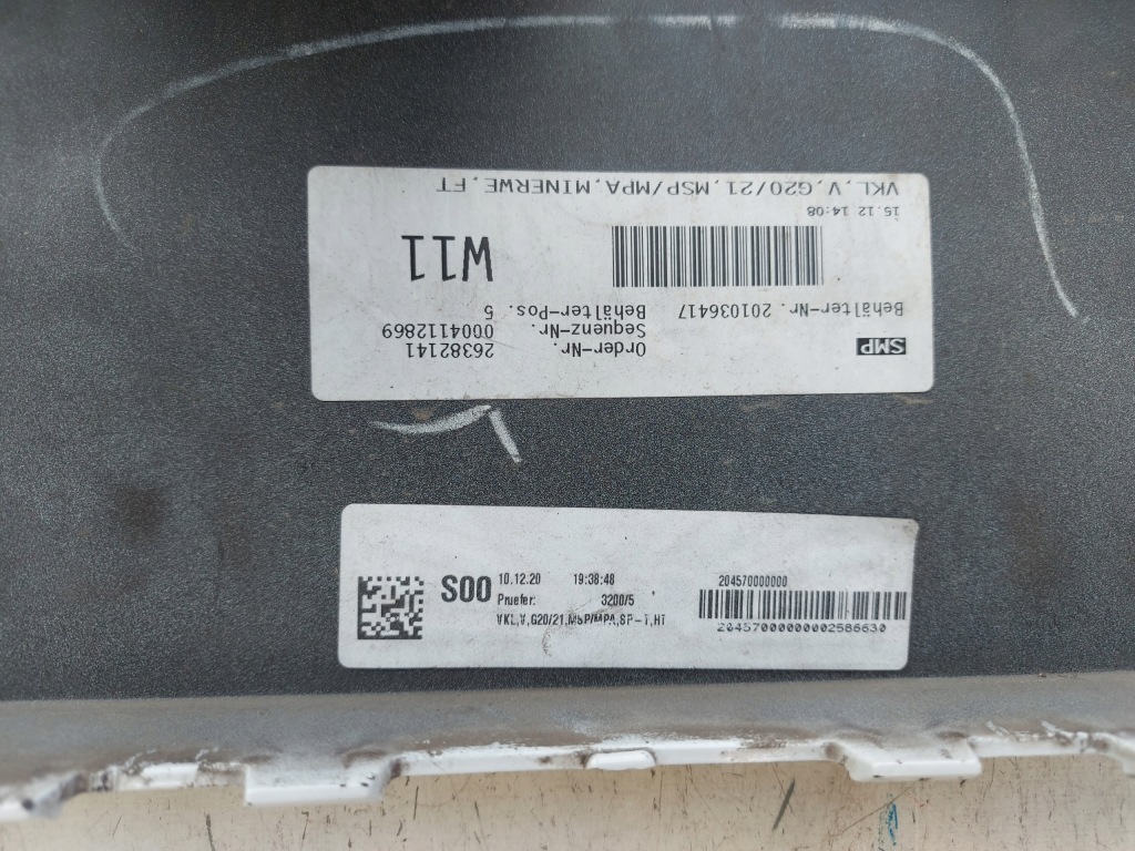 фото №10, Bmw 3 g20 g21 m набір бампер передній перед