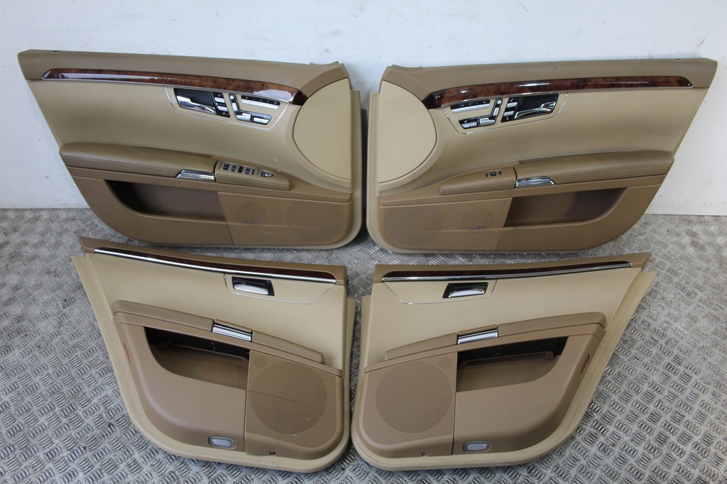 фото №10, Сиденья обивка кожа mercedes s klasa w221