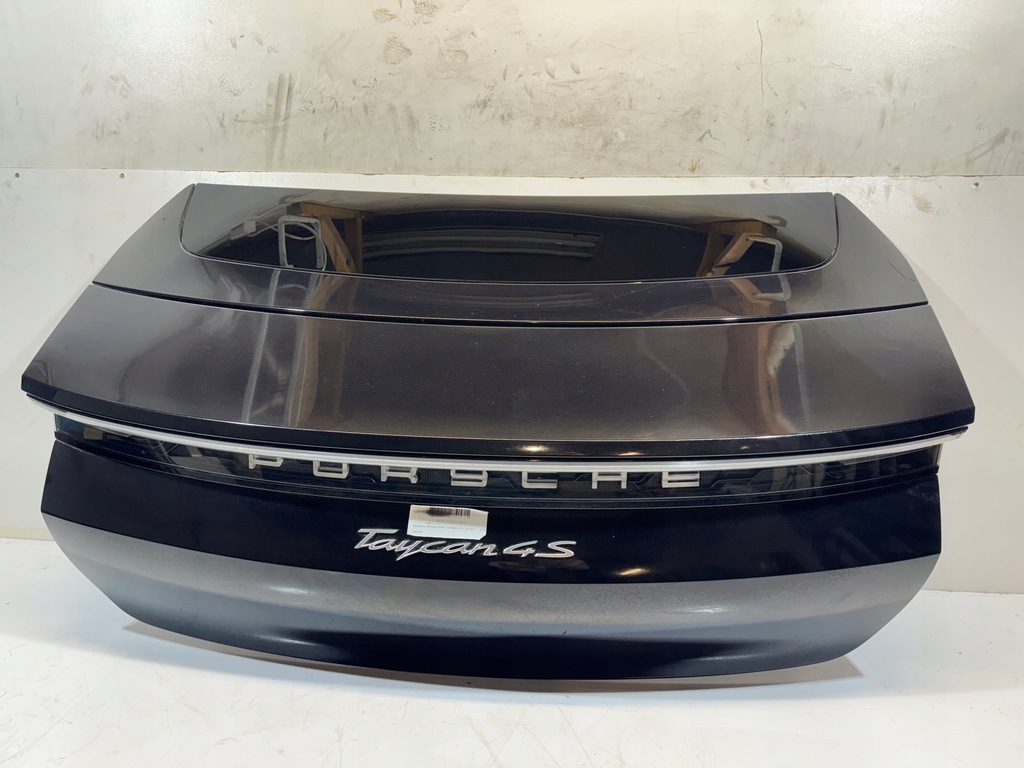 фото №8, Крышка багажника багажника комплектная porsche taycan накладка спойлер