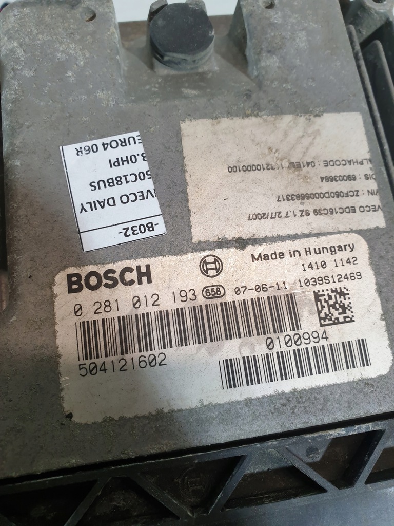 фото №8, Набір стартовий 504121602 iveco daily iv 06-11r 3.0 hpi 176km f1ce0481h