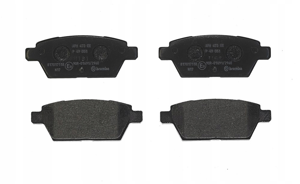 фото №1, Тормозные колодки тормозной. mazda 6 02-07 задняя