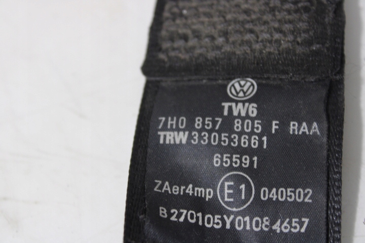 фото №3, Pas безпеки лівий перед transporter t5