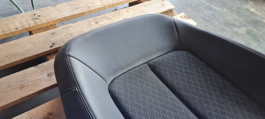 фото №10, A6 c8 4k кожа обшивка сиденье материал левая левый перед подогрев a7 4k