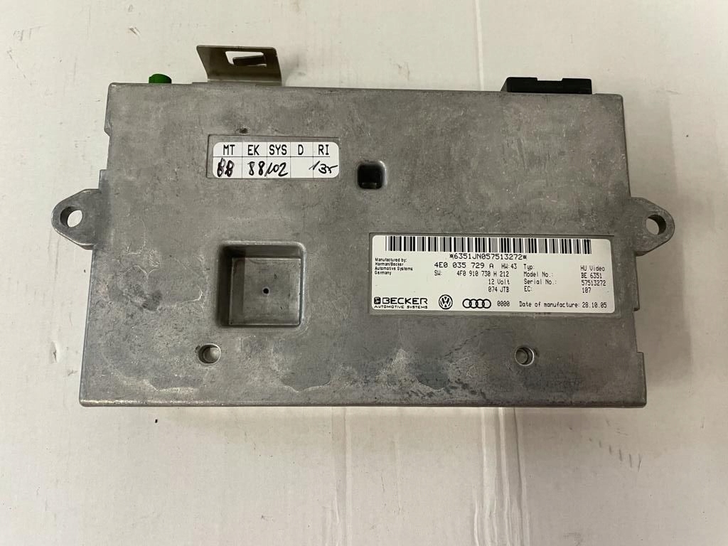 фото №1, Audi a6 c6 модуль mmi 4e0035729a 4f0910730h