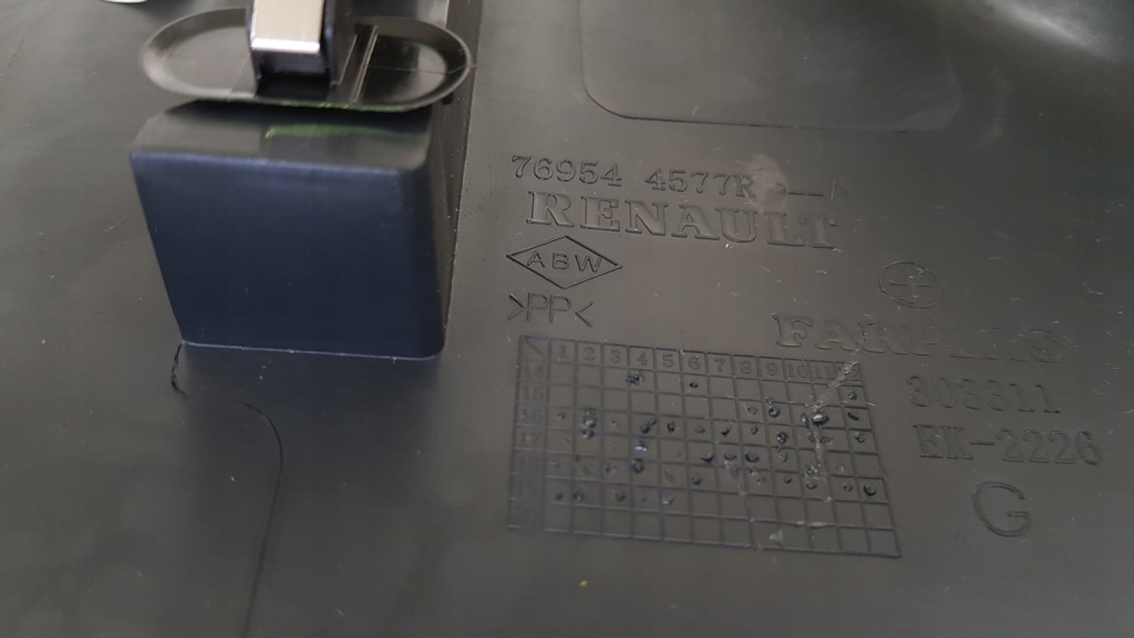 фото №3, Renault clio iv молдинг захист 769544577r