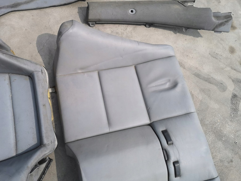 фото №11, Сиденья bmw m3 e46 cabrio кожа серая