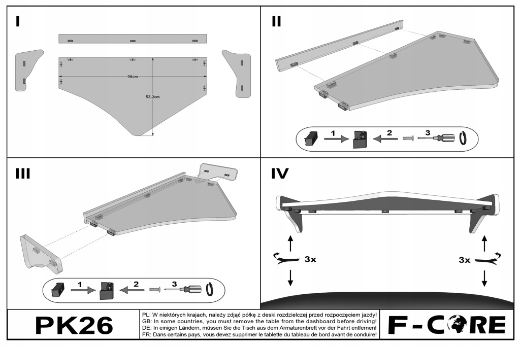 Полка tir средняя renault premium ii 2005-2013 в Украине