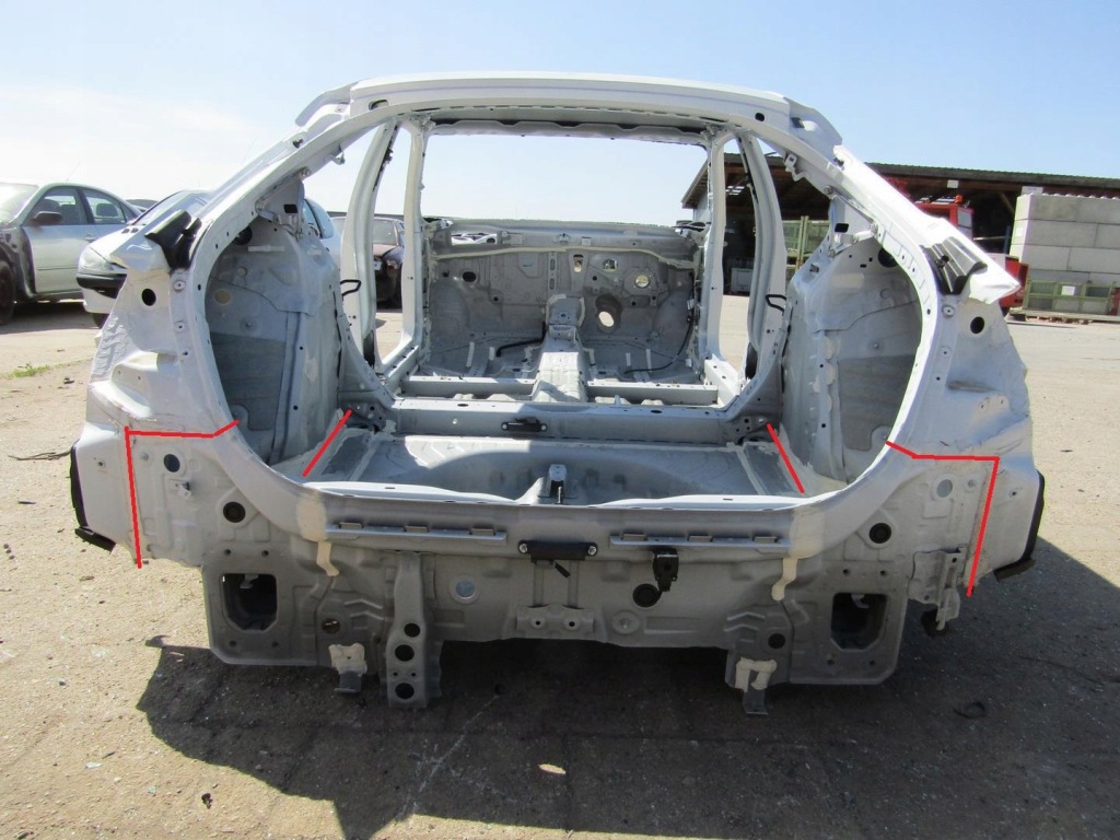 фото №1, Civic xi 23r pas задний задняя задний поддон багажник четверть задняя nh883p