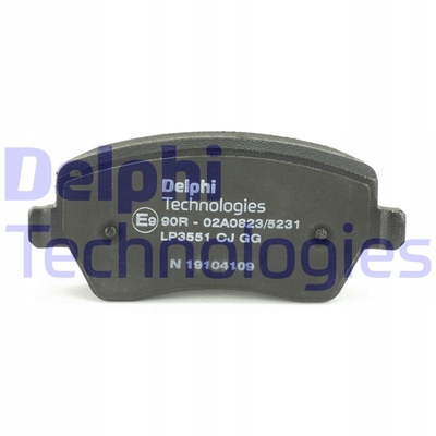 фото №2, Delphi гальмівні колодки ham.przod