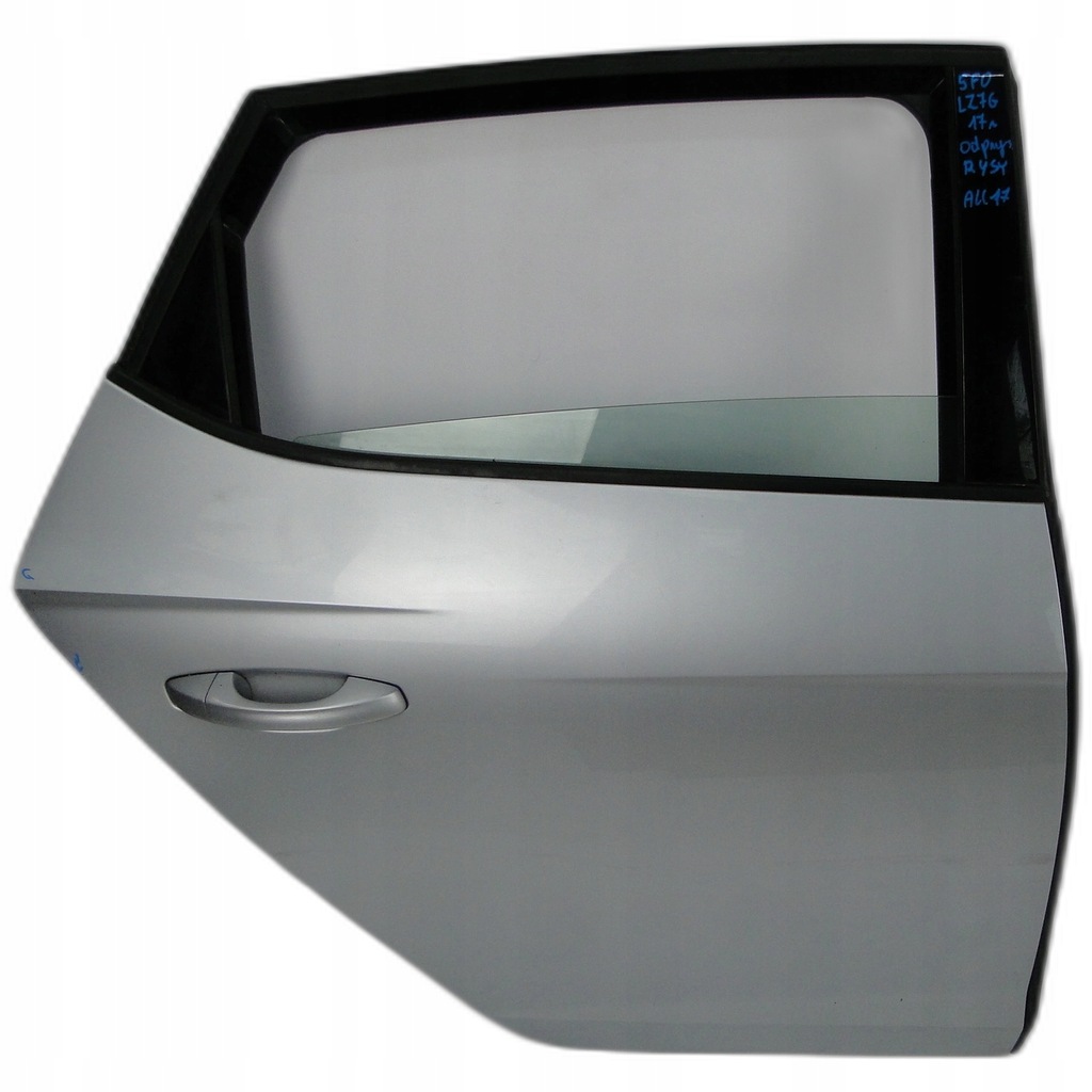 фото №1, Дверь правый задняя seat leon 5f 5f0 lz7g