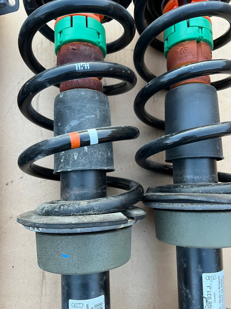 фото №8, Audi a7 a6 c7 4g амортизаторы комплект 1ba 3,0 tdi tfsi 50 km