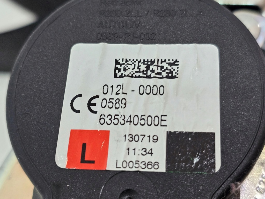 Bmw 3 g20 vii 18- ремень безопасности левое  правый  перед 635804500e америка с Разборки