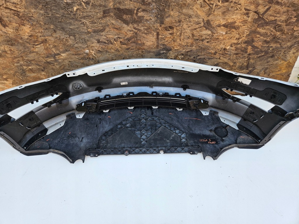 фото №7, Tesla model 3 бампер перед передний плита