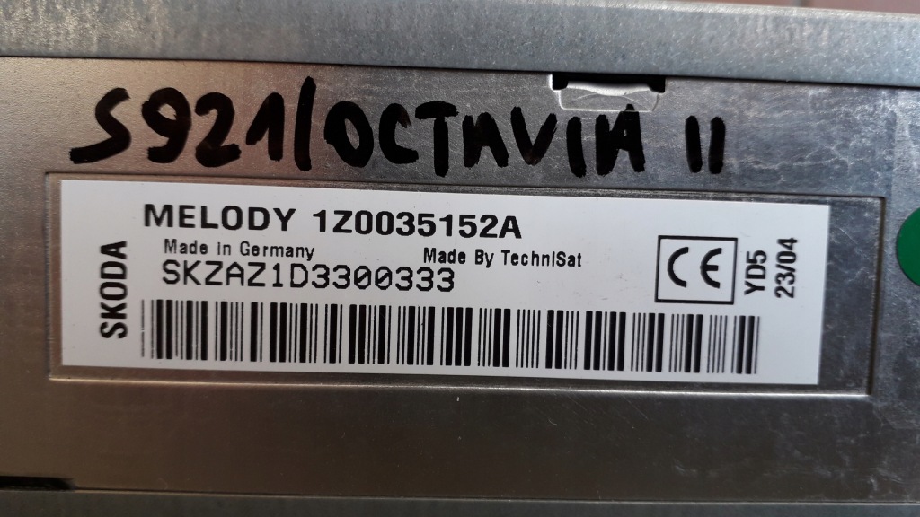 фото №14, Skoda octavia 2 ii радіо касета melody 1z0035152a