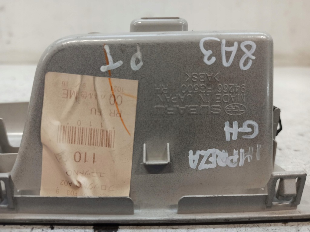 фото №10, Subaru impreza gh панель скло правий задня 94266fg500