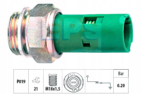 фото №2, Eps 1.800.110 вимикач тисковий оливи