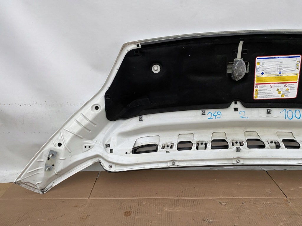 Ducato boxer jumper рестайлинг  14- капот крышка двигателя белый цвет 249 Цена